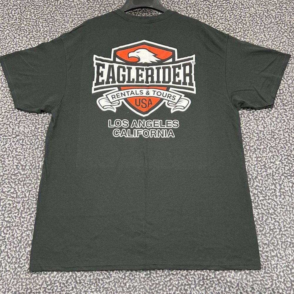Vintage Eagle Rider Los Angeles California Shirt Men XL Delta Pro Weight New